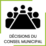 Raccourci vers Décisions du Conseil Municipal